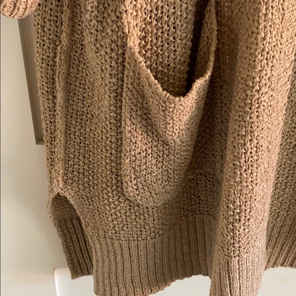 Cozy, Chunky Long, Open-Front Sweater - image 3